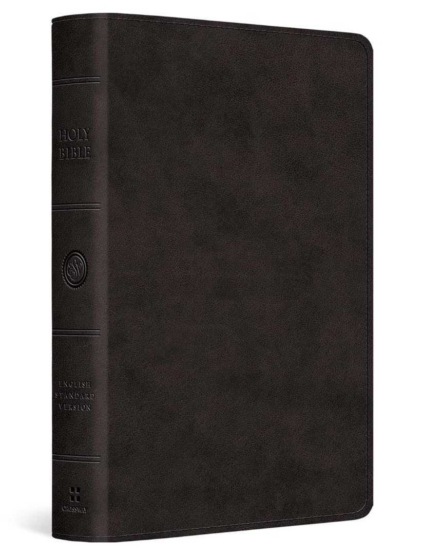 ESV Large Print Bible, Trutone, Black