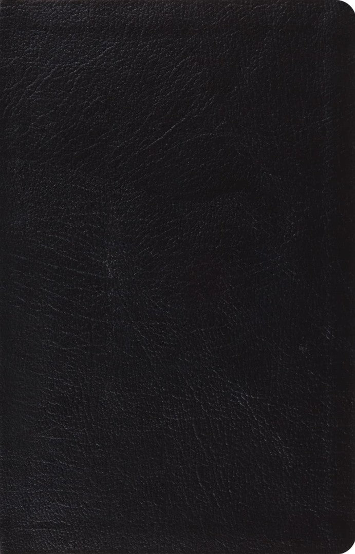 ESV Large Print Thinline Reference Bible, Genuine Leather