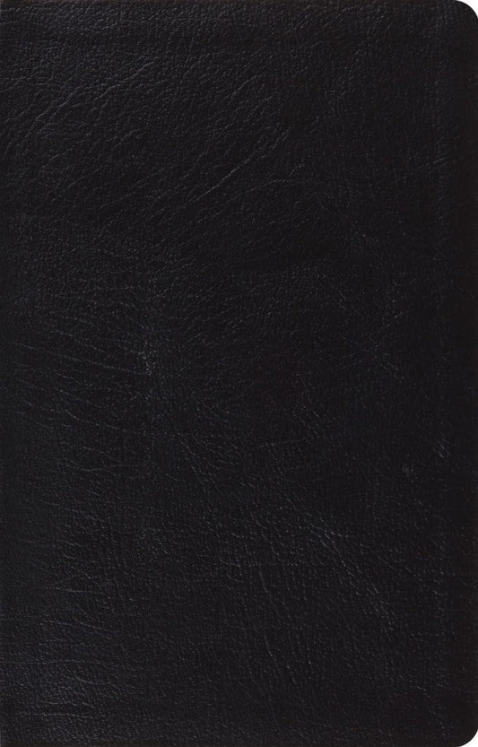 ESV Large Print Thinline Reference Bible, Genuine Leather