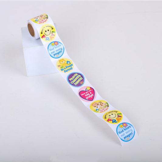Stickers - Prayers (Roll of 100)