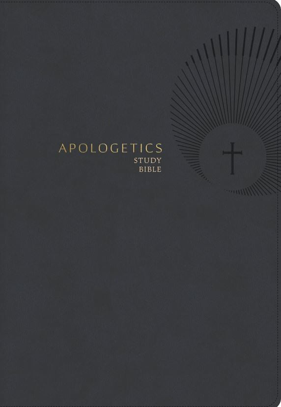 CSB Apologetics Study Bible, Revised & Updated, Charcoal