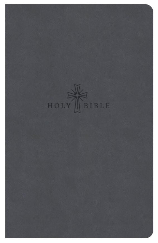 CSB Premium Gift Bible, Easy-to-Read Optimal Type, Charcoal