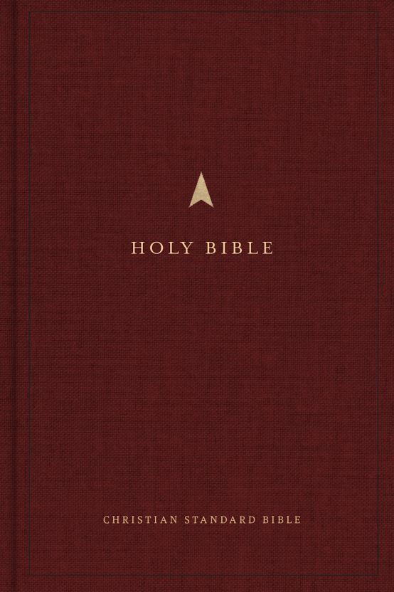 CSB Pew Bible, Large Print Edition, Easy-to-Read, Burgundy