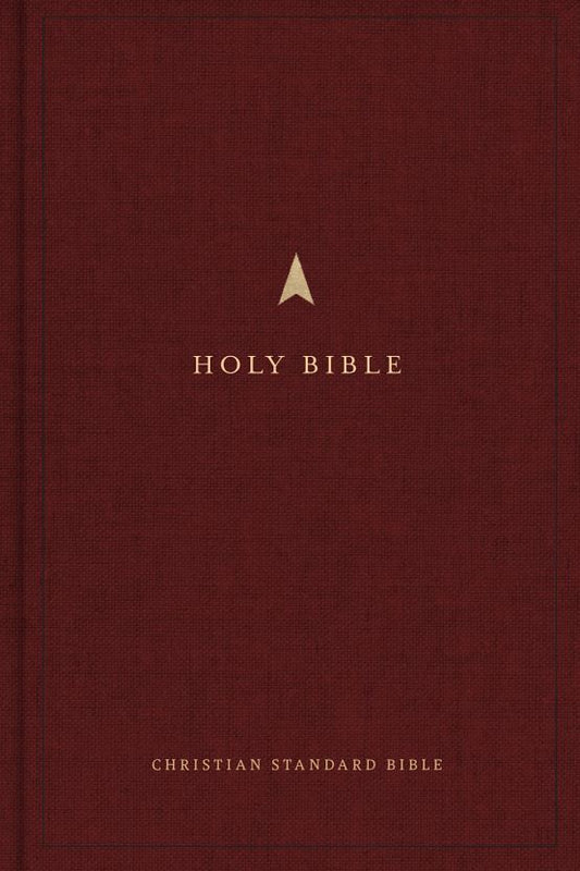 CSB Pew Bible, Large Print Edition, Easy-to-Read, Burgundy