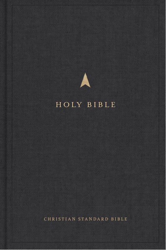 CSB Pew Bible, Large Print Edition, Easy-to-Read, Charcoal