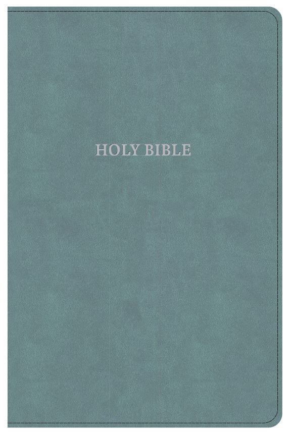 CSB Grace Bible, Earthen Teal, Dyslexia Friendly