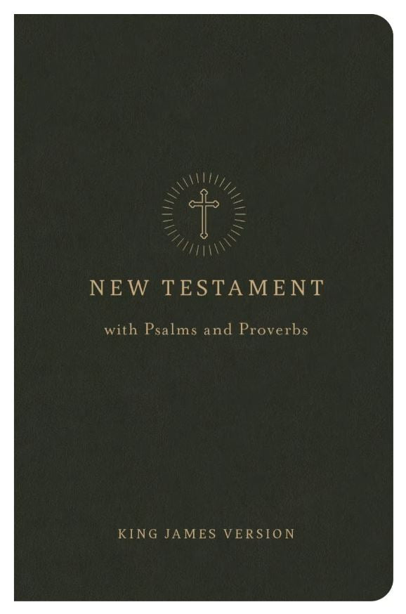 KJV Pocket New Testament with Psalms and Proverbs, Olive