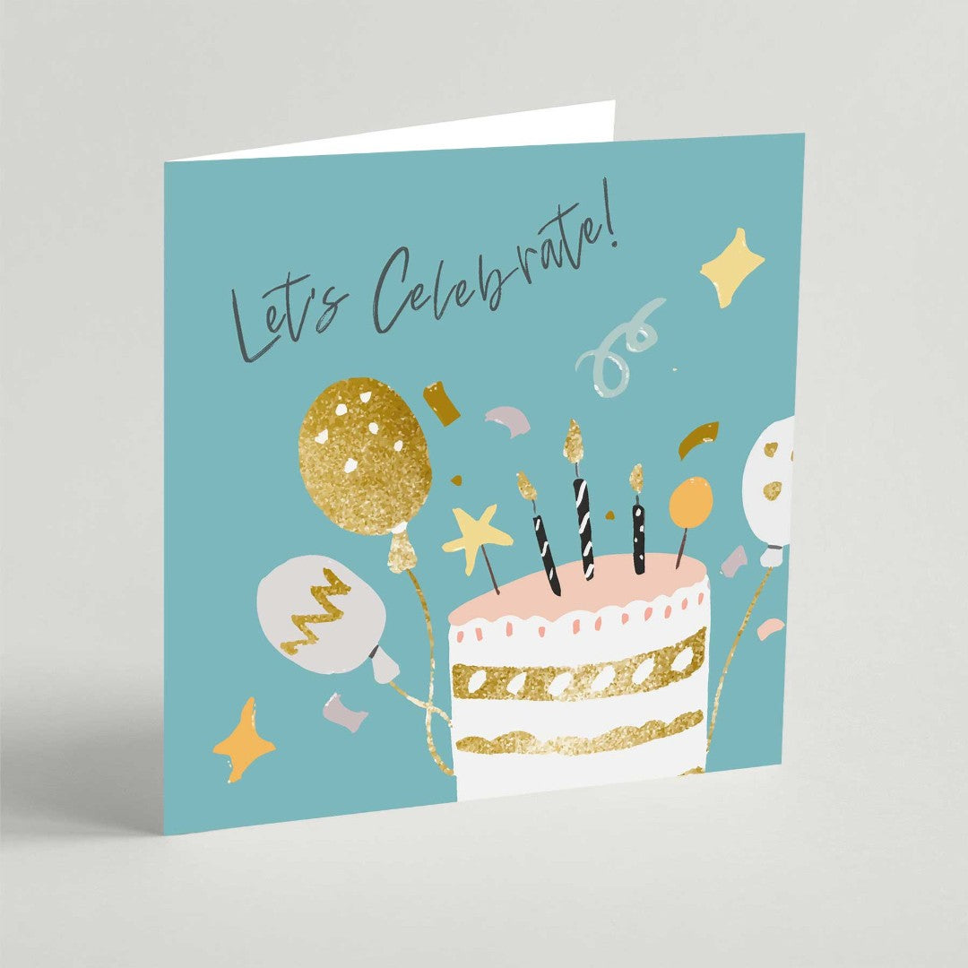 Let's Celebrate Square Card