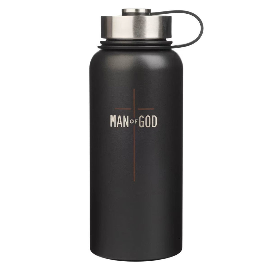 Man of God Stainless Steel Water Bottle