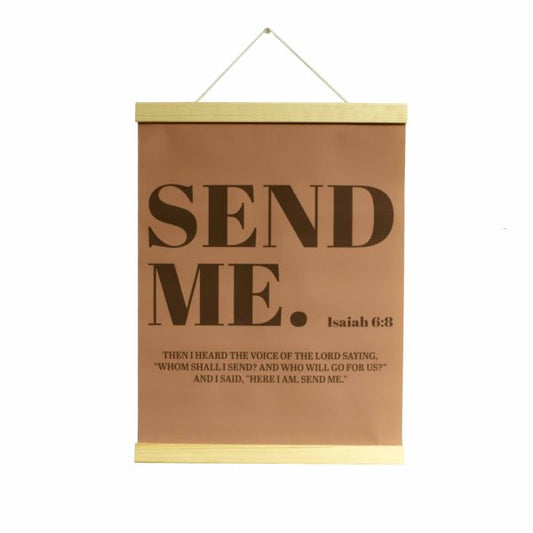 Christian Canvas Wall Art - Send Me Isaiah 6:8