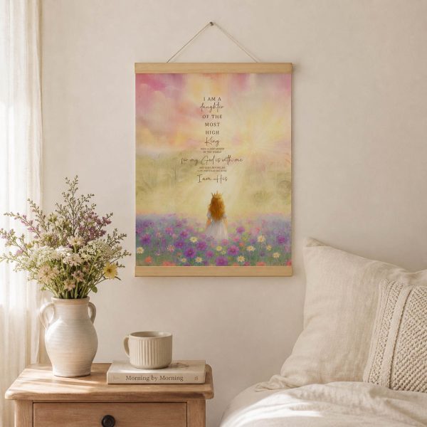 Christian Canvas Wall Art - Daughter of the King