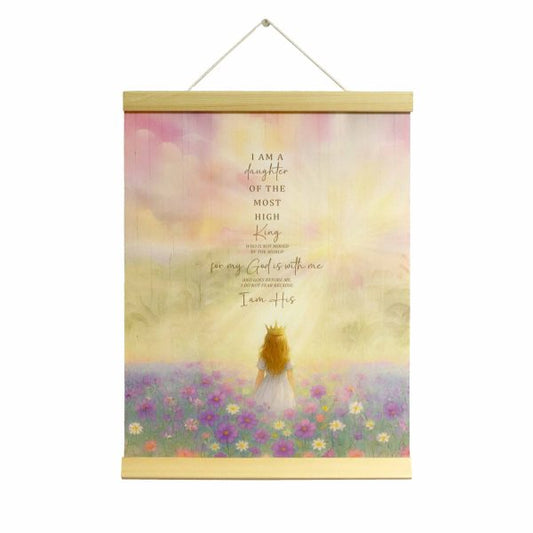 Christian Canvas Wall Art - Daughter of the King