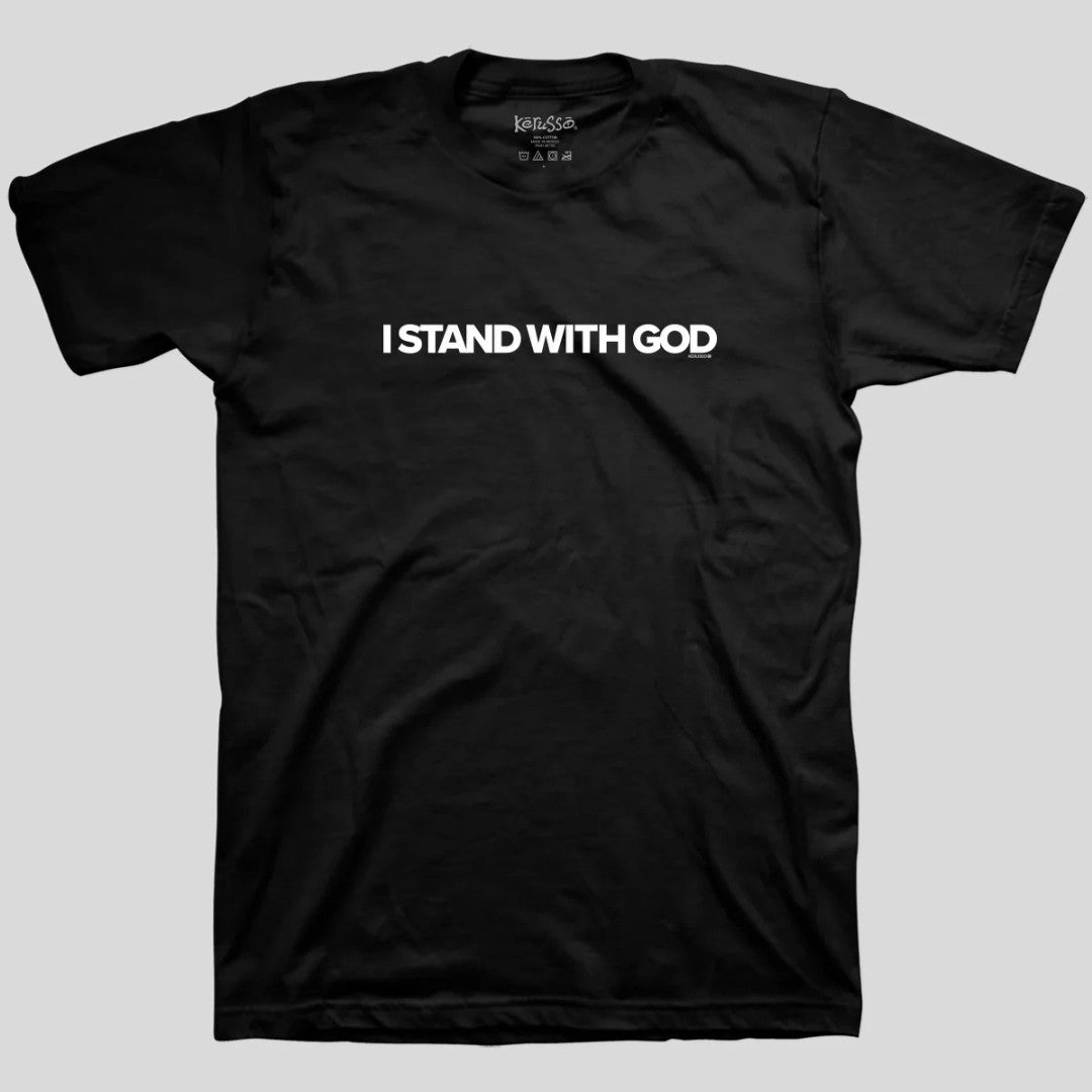 I Stand With God T-Shirt 3XL