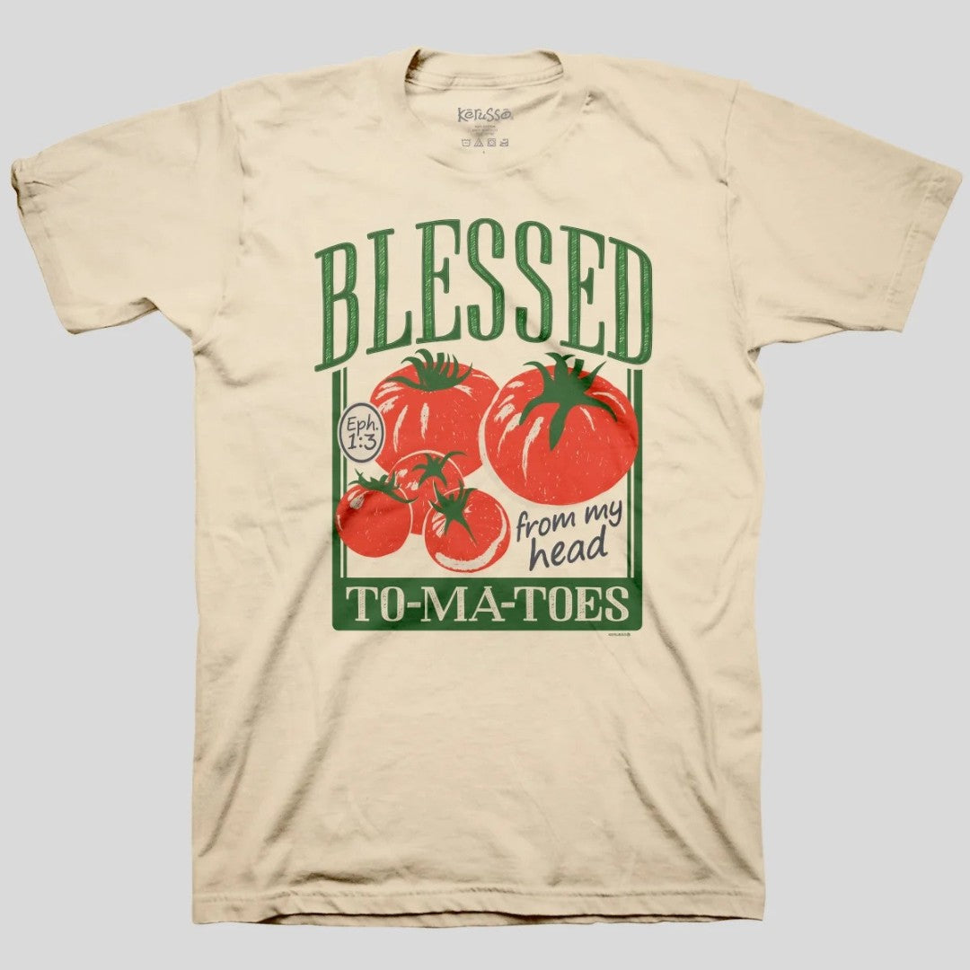 Blessed To-Ma-Toes T-Shirt Medium