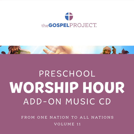 Gospel Project: Preschool Worship Hour CD, Spring 2024