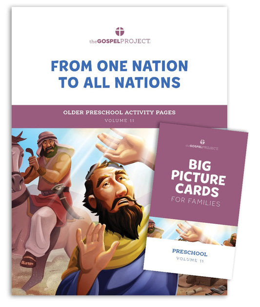 Gospel Project: Older Preschool Activity Pack, Spring 2024