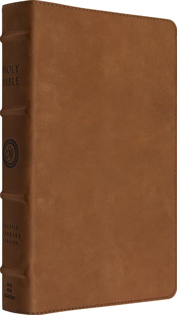 ESV Heirloom Bible, Scriptura Sacra, Tan Cowhide