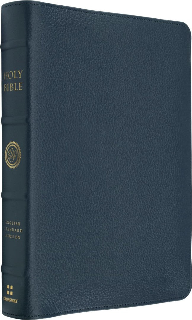 ESV Heirloom Bible, Gratia: Large Print, Blue Calfskin