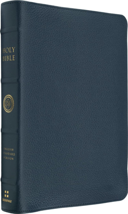 ESV Heirloom Bible, Gratia: Large Print, Blue Calfskin