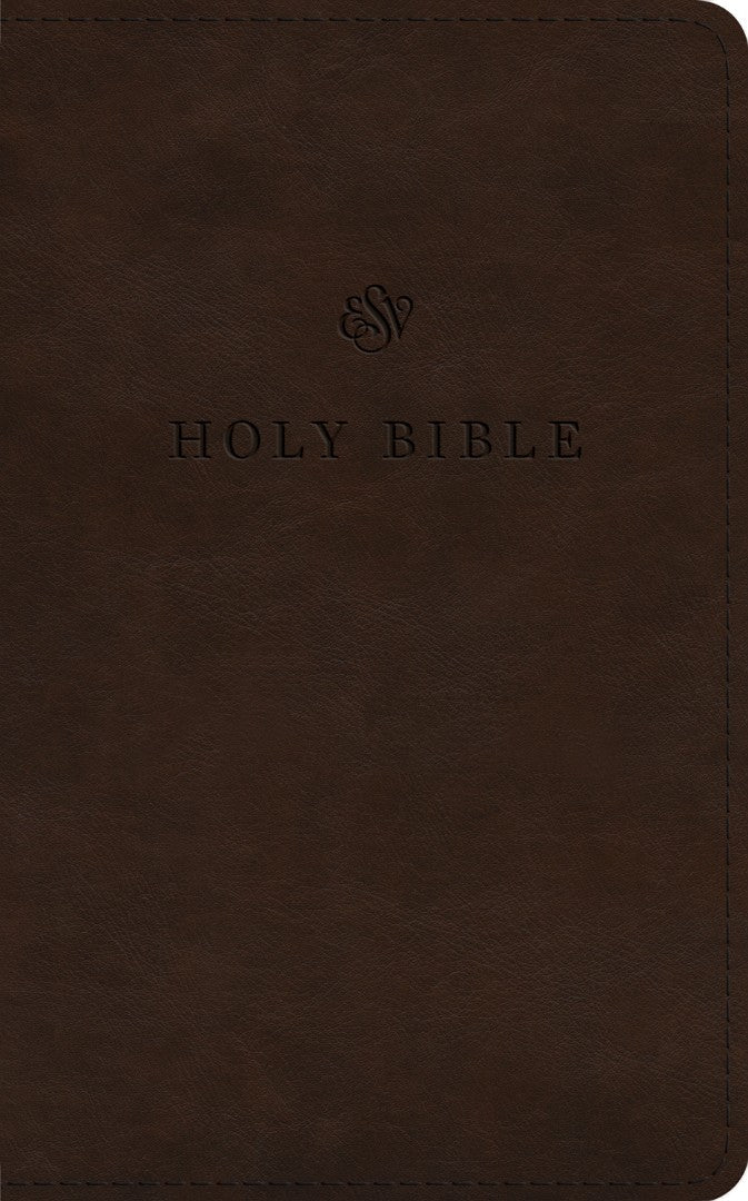 ESV Premium Church Bible, Red Letter, Brown