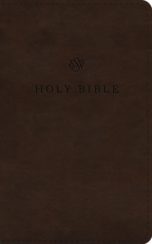 ESV Premium Church Bible, Red Letter, Brown