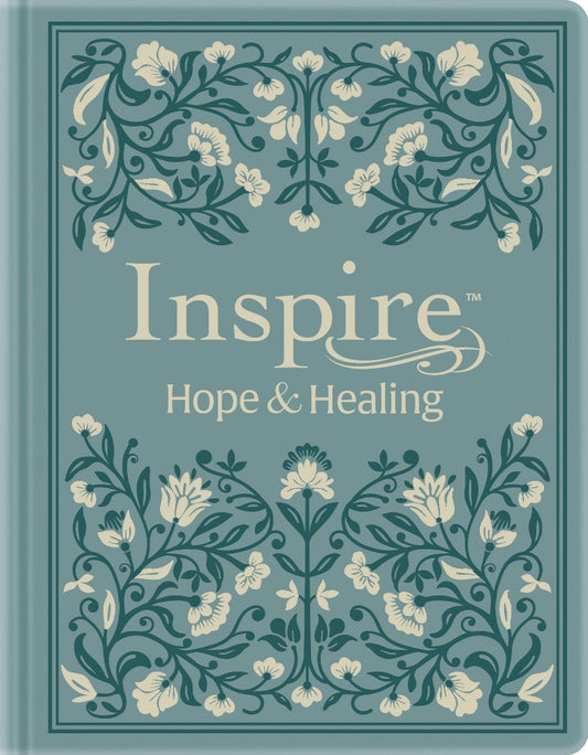 NLT Inspire Hope and Healing Bible, Dusty Teal