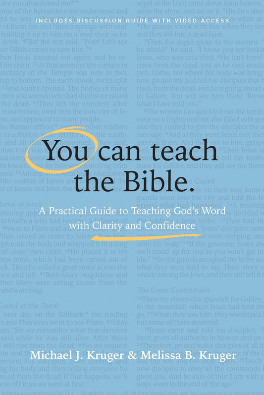 You Can Teach the Bible