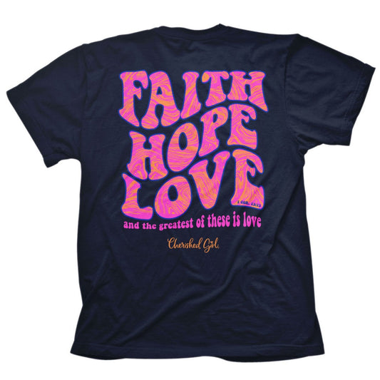 FHL Groovy Cherished Girl T-Shirt Large