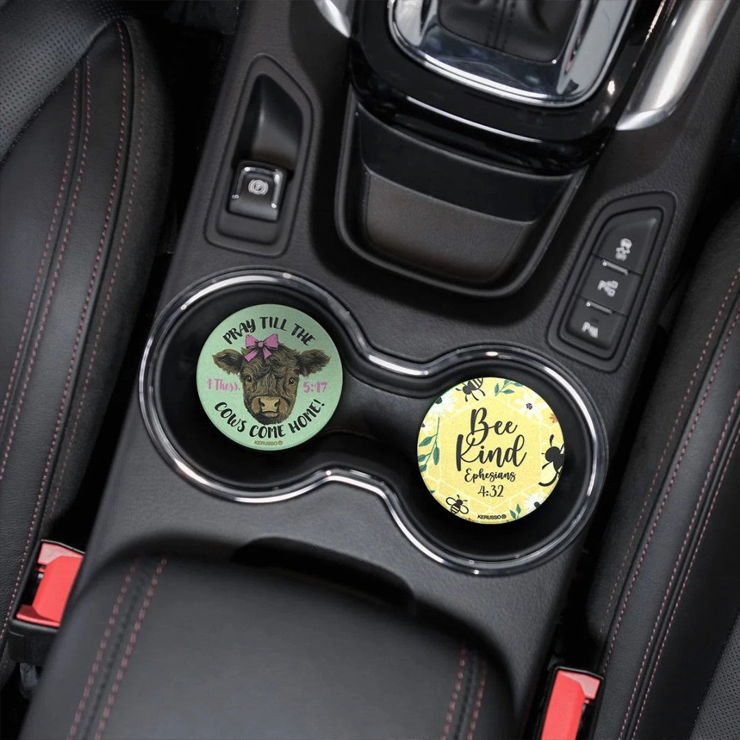 Bee Kind - Car Coaster - Re-vived