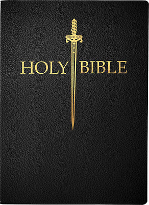 KJVer Sword Bible, Giant Print, Black Bonded Leather