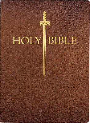 KJV Sword Bible, Giant Print, Acorn Bonded Leather