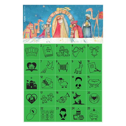 Scratch And Reveal Advent Calendar