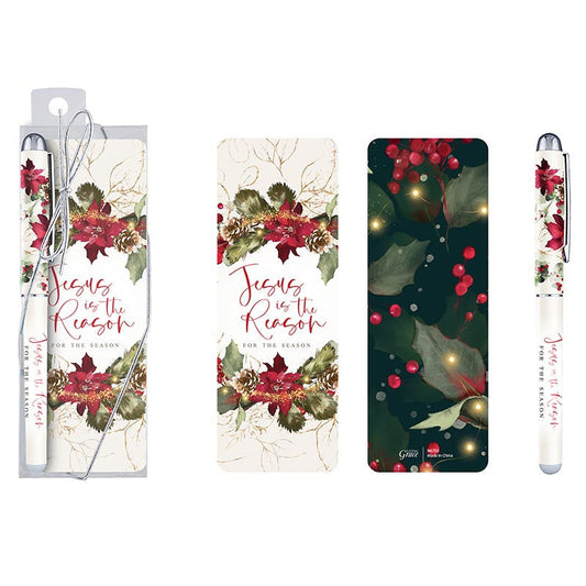 Jesus Is The Reason Gift Pen With Bookmark