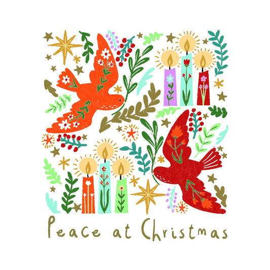 Tearfund - Doves And Candles - (Pack Of 10)