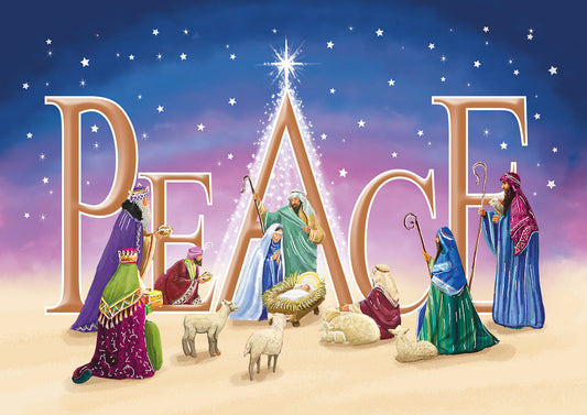 Miracle In The Manger Christmas Cards (Pack Of 10)