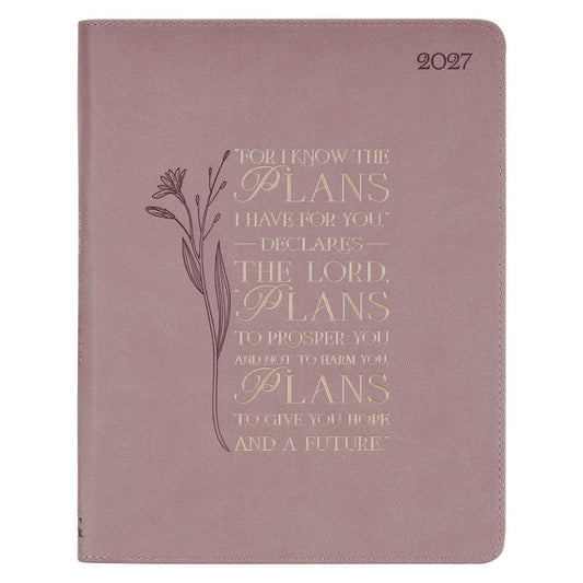 2027 Large 18 Month Planner: I Know The Plans