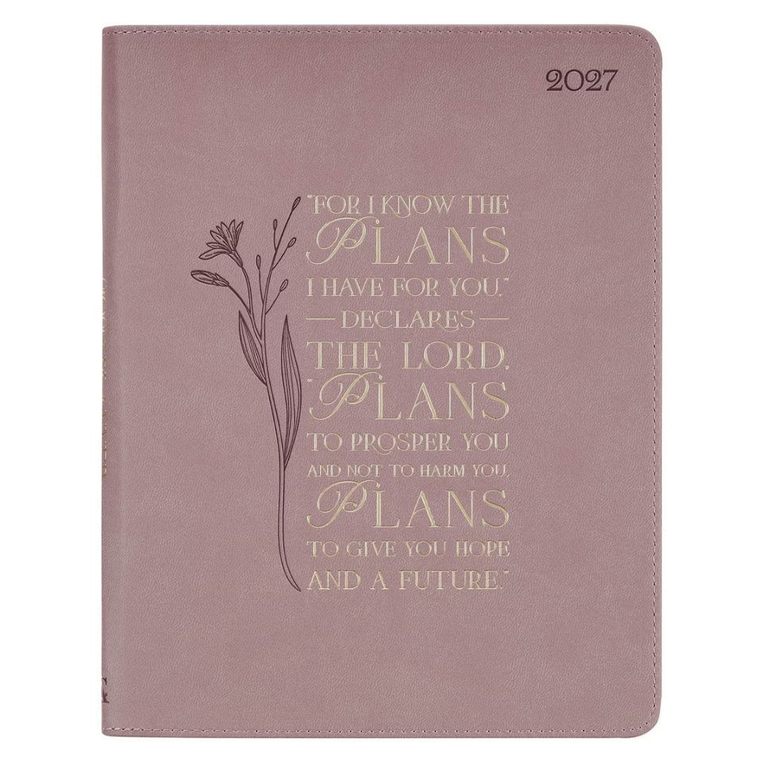 2027 Large 18 Month Planner: I Know The Plans
