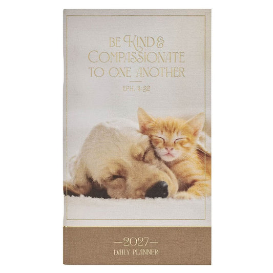 2027 Small Daily Planner: Be Kind