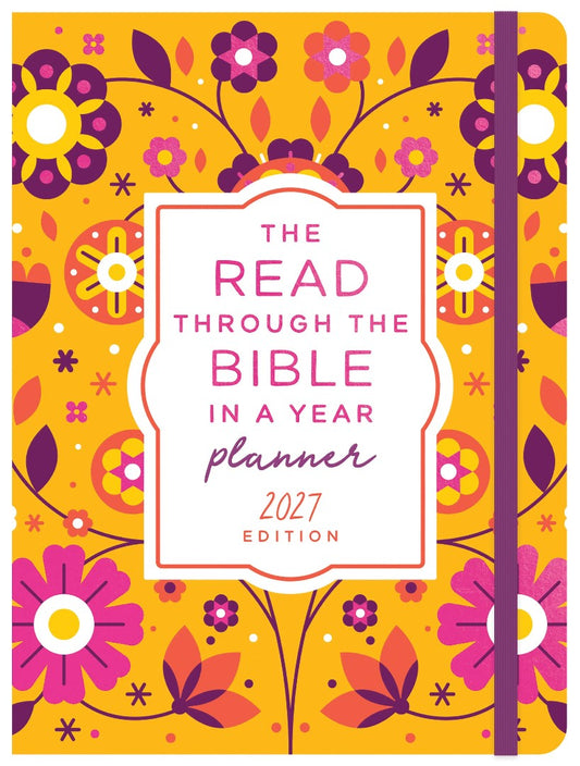 2027 Planner: Read Through The Bible In A Year