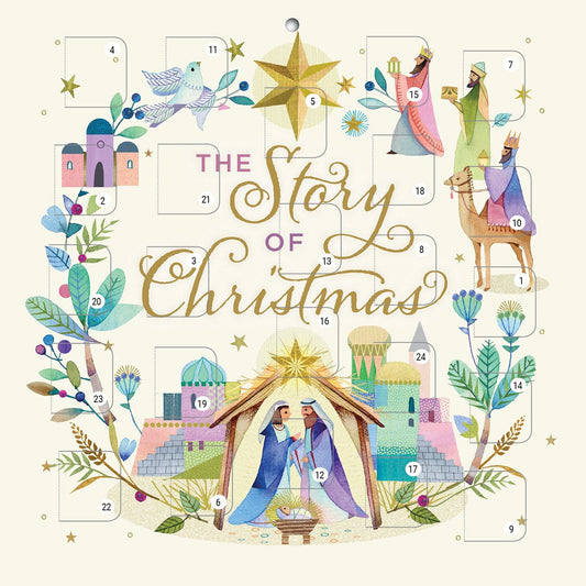 Advent Calendar Square: Story Of Christmas