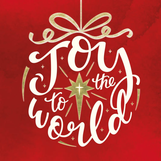 Compassion Charity Christmas Cards: Joy Bauble (10 Pack)