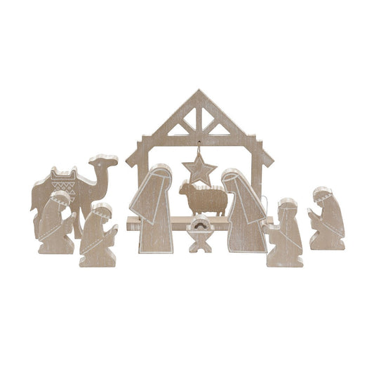 10 Piece Nativity Set