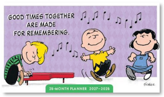 2027-2028 Pocket Planner: Peanuts