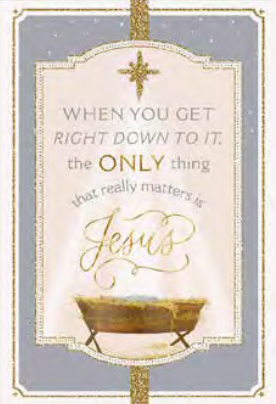 Christmas Boxed Cards: Only Thing That Matters (Pack Of 16)