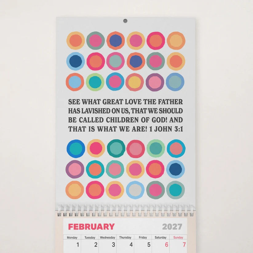 2027 Christian Wall Calendar