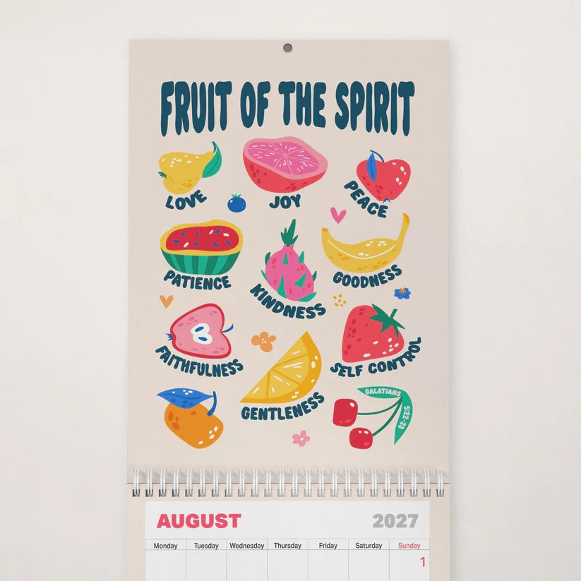 2027 Christian Wall Calendar
