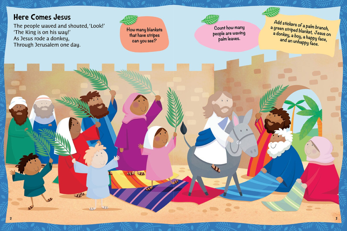 The Easter Story Sticker Book