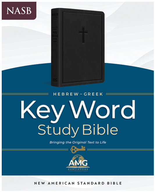 NASB Hebrew-Greek Key Word Study Bible, Black