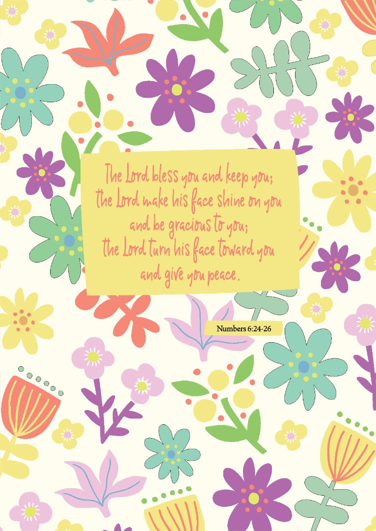 The Lord Bless You Postcard  - Pack Of 12
