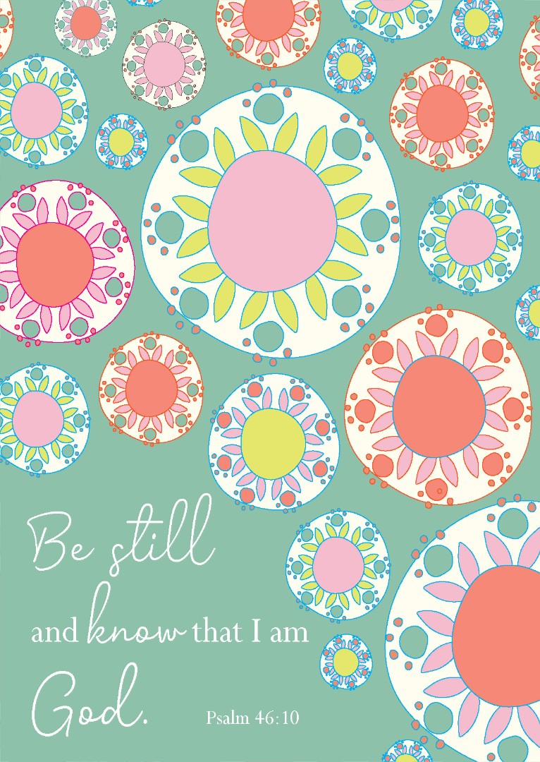 Be Still Postcard - Pack Of 12